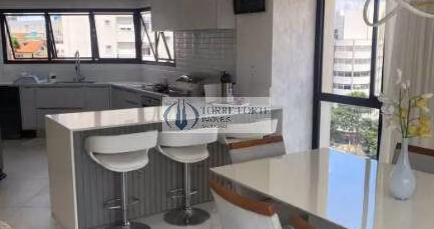 Lindo apartamento de 3 dormitórios, varanda gourmet e 3 vagas na Mooca