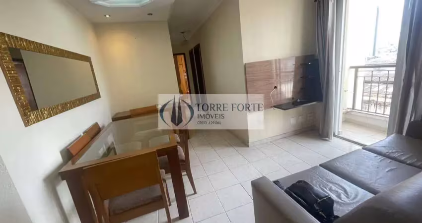 Apartamento mobiliado, 2 dormitórios, 1 vaga, 47 m2, no jardim vila formosa
