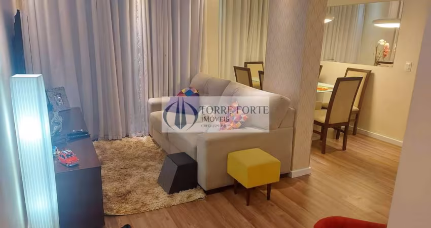 Lindo apartamento 2 dormitórios, 1 vaga com lazer completo
