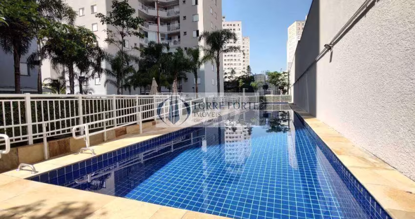 Apartamento 2 dormitórios 1 suíte 1 vaga, varanda na vila prudente
