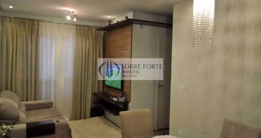 Lindo apartamento mobiliado com 2 dormitórios e 1 vaga no sacomã