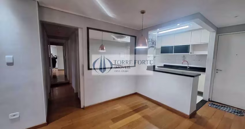 Apartamento 3 dormiitórios, 1 suíte, 1 vaga no taboão