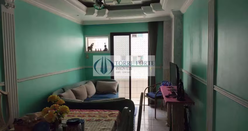Apartamento com 2 dormitorios 1 suite 1 vaga ,varanda na ocian praia grande