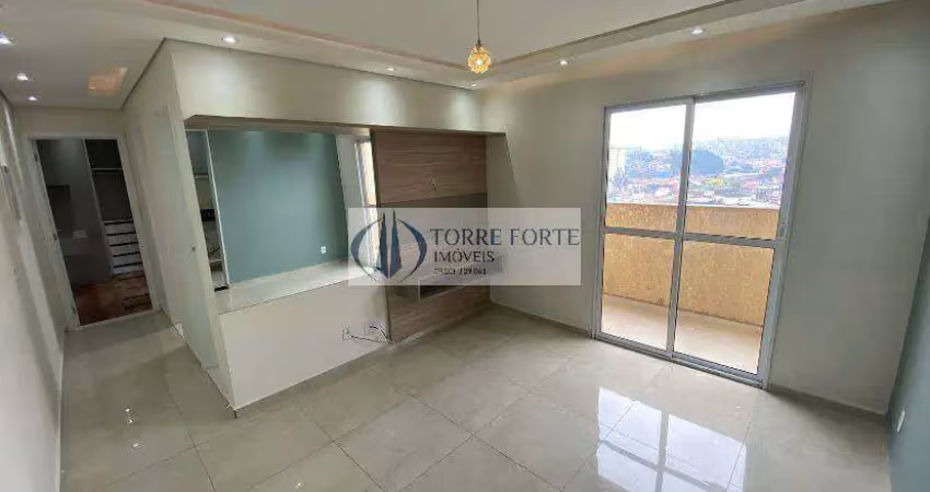 Lindo apartamento 2 dormitórios, 1 vaga em sto. andré
