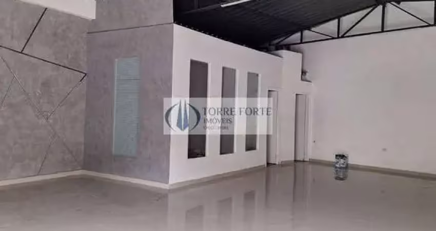 Salao comercial com 1 escritorio 1 banheiro para locacao no tatuape.