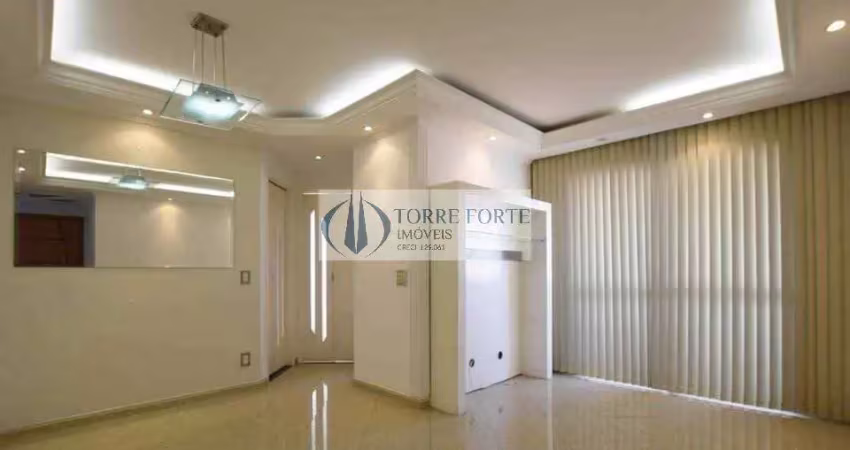 Apartamento 2 dormitórios, 1 banheiro e 1 vaga na vila bertioga