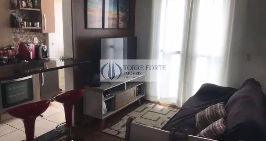 Apartamento 2 dormitório, 1 banheiro e 1 vaga em santo andré