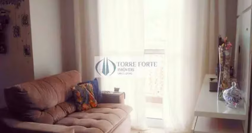 Lindo apartamento com 2 dormitórios com varanda  em santo andré