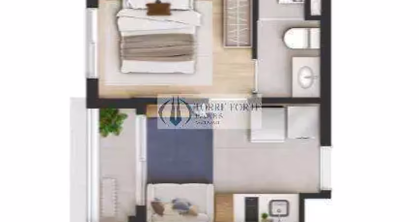 Apartamento com 1 quarto à venda na Rua Cabo Verde, 342, Vila Olímpia, São Paulo