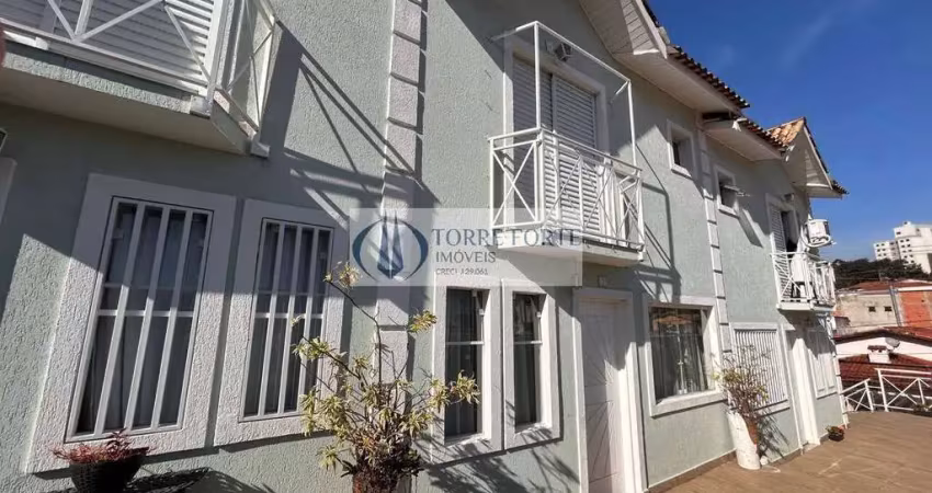 Lindo sobrado em condominio fechado bonfiglioli, com 3 dormitórios 1 suite.