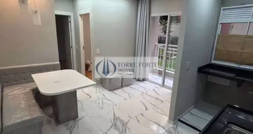 Lindo apartamento com 2 dormitórios e varanda no canindé