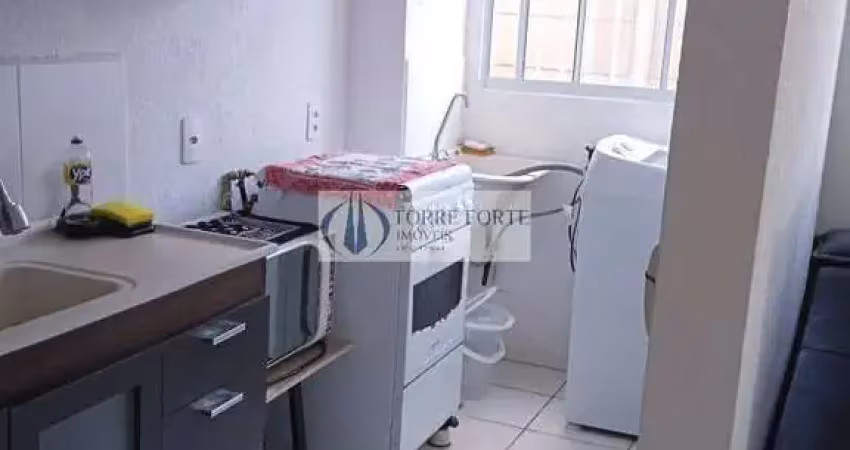 Apartamento de 40m² com 2 dormitórios na cid tiradentes