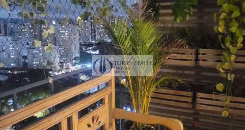 Lindíssimo apartamento com 3 dormitórios e varanda no tatuapé 