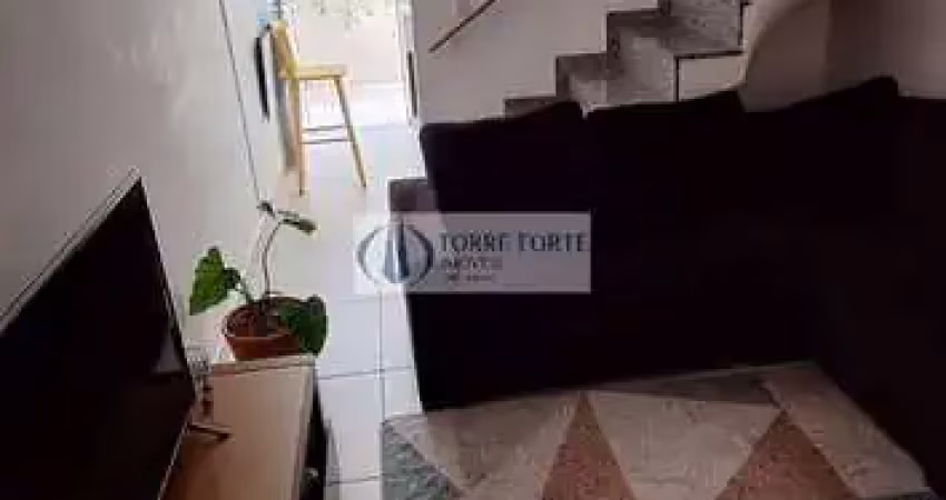 Lindo sobrado em condomínio com 2 dormitórios e 1 vaga na penha
