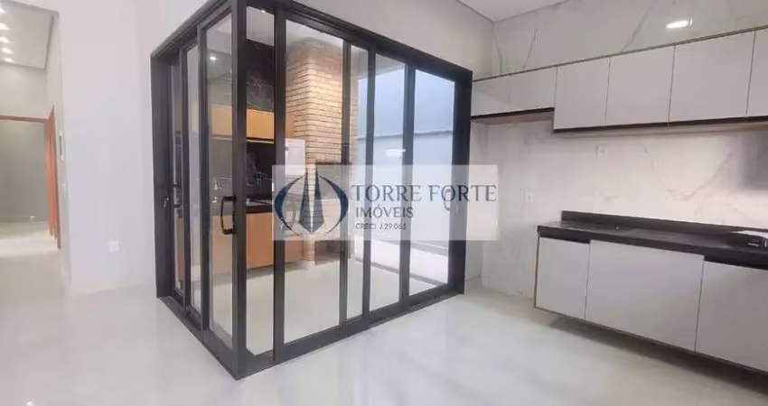 Linda casa moderna com 3 dormitórios, 1 suíte e 2 vagas em indaiatuba