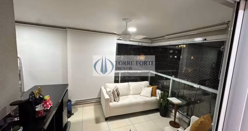 Apartamento 3 dormitórios, 2 suítes, 2 vagas, varanda gourmet em alphaville