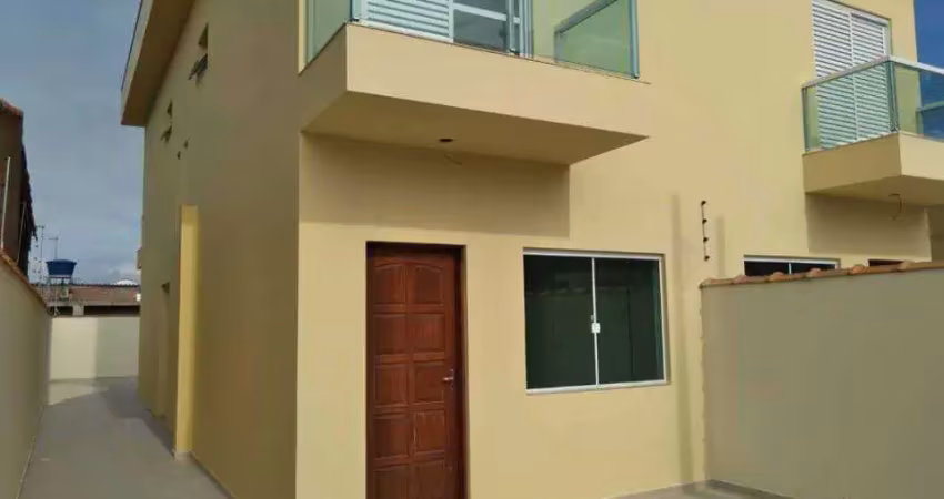 Sobrado para venda em itanhaém, tupy, 2 dormitórios, 2 suítes, 3 banheiros, 2 vagas