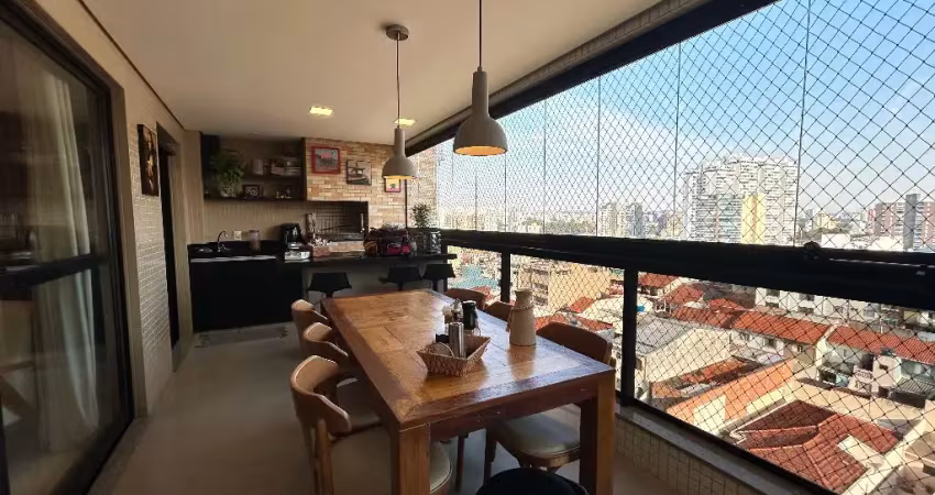 Apartamento de luxo em sbc – 3 suítes – sacada gourmet