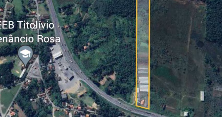 Terreno comercial à venda na Barra do Itapocú, Araquari 