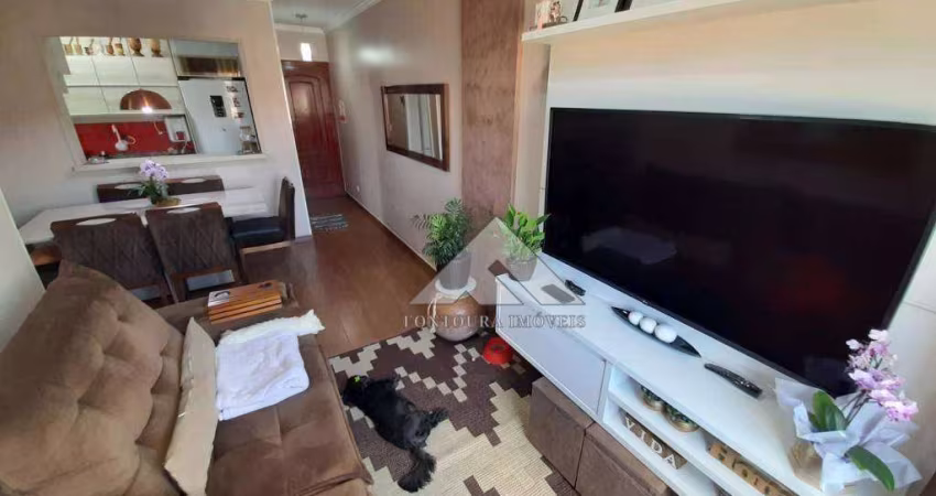 Apartamento com 3 dormitórios à venda, 63 m² por R$ 400.000,00 - Jardim Utinga - Santo André/SP