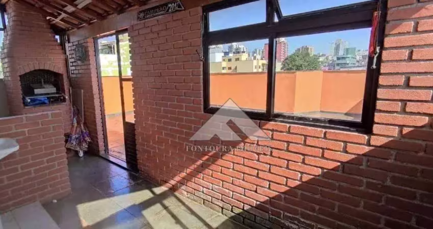 Apartamento duplex com 2 dormitórios à venda, 120 m² por r$ 435.000,00 - vila vivaldi - são bernardo do campo/sp