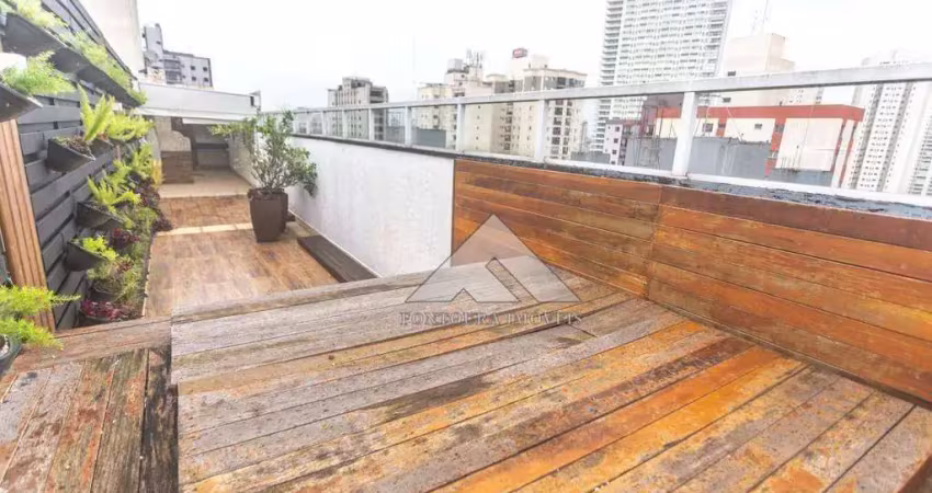 Cobertura penthouse com 3 dormitórios à venda por r$ 958.000 - vila baeta neves - são bernardo do campo/sp