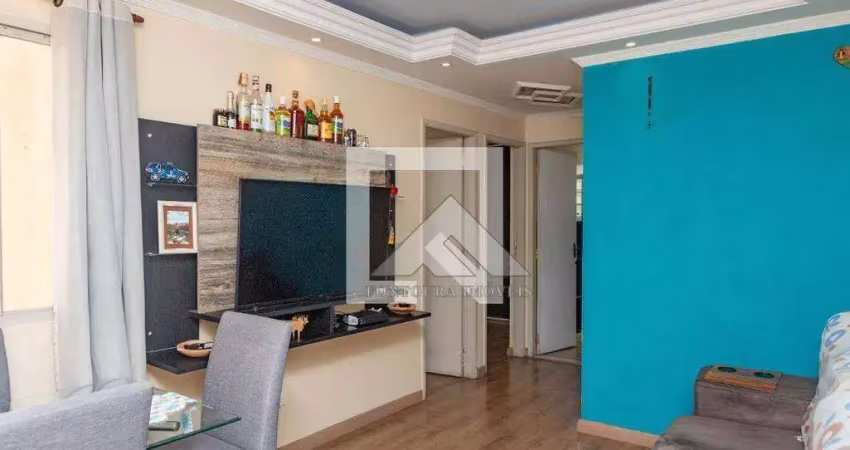 Apartamento com 2 dormitórios à venda, 54 m² por r$ 207.000 - campanário - diadema/sp