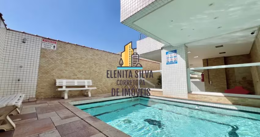 Ponta da praia  - locação - 2 dorm  -1 suite - 1 vg demarcada- lazer - 68 au