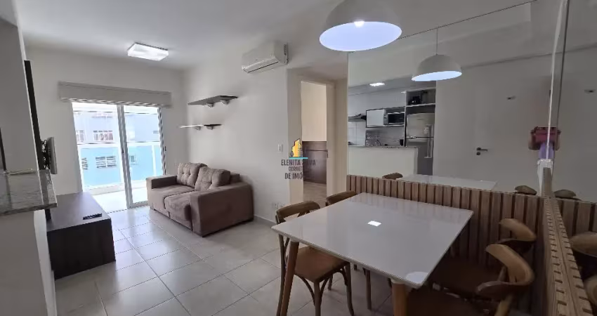 Gonzaga – locação – 1 dorm finamente decorado – lazer - serviços