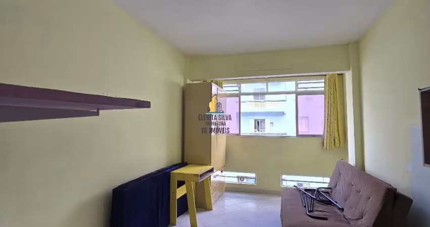 José menino –  venda - kitnet – 24 au – 1 vg – pequena vista mar -  condomínio barato