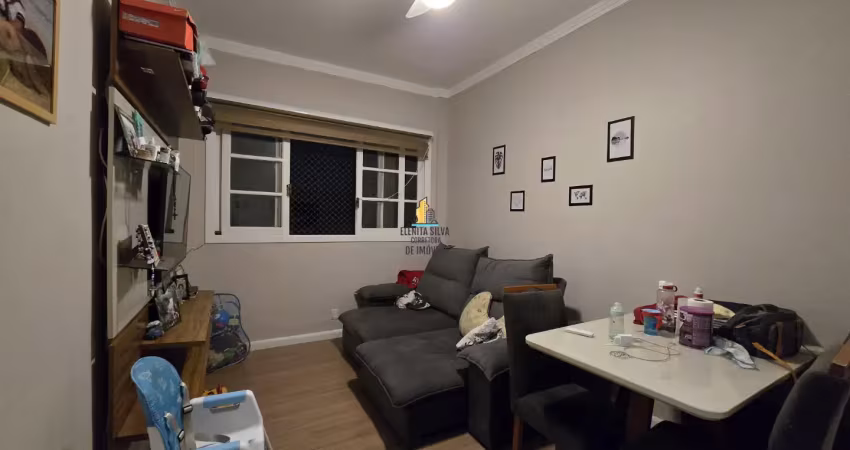 **venda – josé menino – 02 dorm – 70 au - frente – 200 metros do mar - preço de oportunidade*