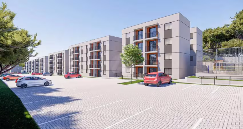 Apartamento com 2 quartos à venda na Rua Poeta Orlando Ferreira, Loteamento Bieda, Campo Largo