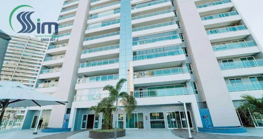 Apartamento com 5 dormitórios para alugar, 177 m² por r$ 10.958,49/mês - guararapes - fortaleza/ce