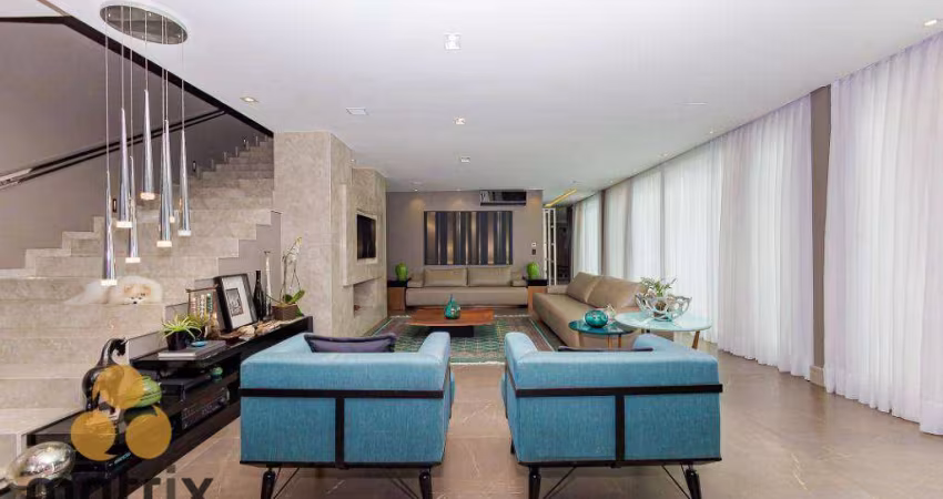 Magnífica Mansão com 4 dormitórios à venda, 670 m² por R$ 8.500.000 - Campo Comprido - Curitiba/PR!