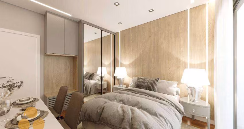 Studio com 1 dormitório à venda, 22 m² por R$ 260.000,00 - Cabral - Curitiba/PR