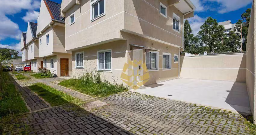 Maravilhoso sobrado com 3 dormitórios para alugar, 102 m² por R$ 4.900/mês - Tingui - Curitiba/PR