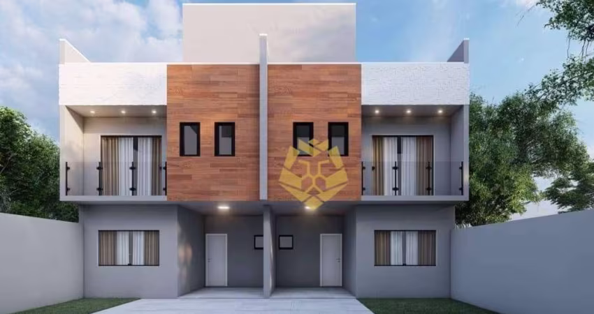 Sobrado com 3 dormitórios à venda, 143 m² por R$ 890.000,00 - Boa Vista - Curitiba/PR