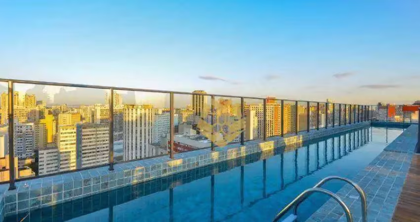 Maravilhoso studio para alugar, 35 m² por r$ 2.600/mês - centro - curitiba/pr