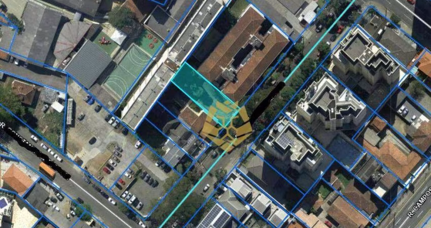 Terreno ZR4 à venda por R$ 1.450.000 - Alto da Glória - Curitiba/PR!