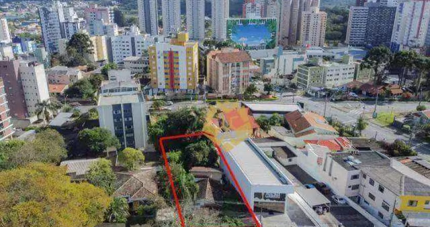 Terreno ZR4 à venda, 513 m² por R$ 1.500.000 - Bigorrilho - Curitiba/PR!