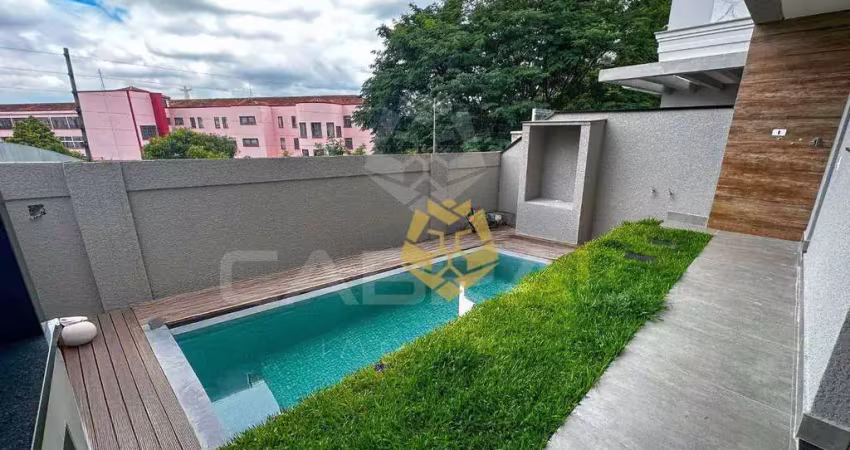 Belíssima Casa com 3 dormitórios à venda, 220 m² por R$ 1.790.000 - Bacacheri - Curitiba/PR