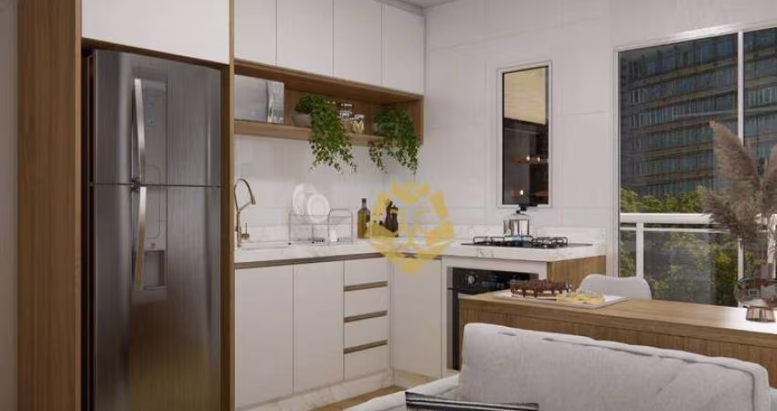 Studio com 1 dormitório à venda, 30 m² por R$ 209.000,00 - Cajuru - Curitiba/PR
