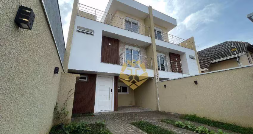Sobrado com 3 dormitórios, 179 m² - venda por R$ 1.600.000,00 ou aluguel por R$ 6.640,00/mês - Santo Inácio - Curitiba/PR