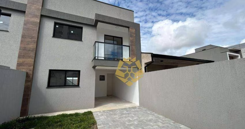 Maravilhoso sobrado com 3 dormitórios para alugar, 98 m² por R$ 4.070/mês - Jardim Cláudia - Pinhais/PR