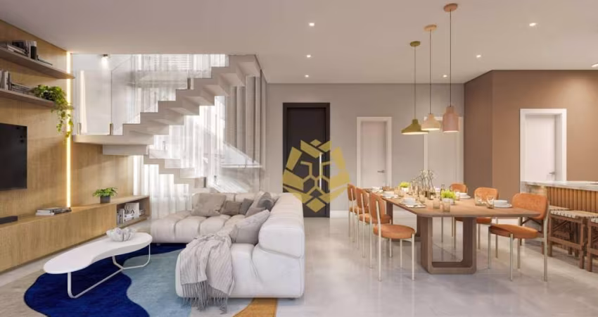 Casa com 3 suítes à venda, 223 m² por R$ 1.669.500 - Campina do Siqueira - Curitiba/PR