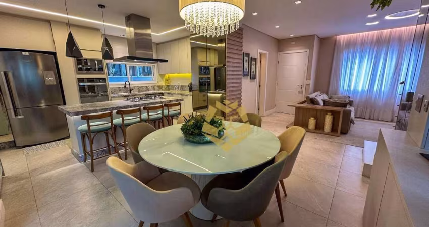 Casa com 3 dormitórios à venda, 215 m² por R$ 2.150.000,00 - Cabral - Curitiba/PR