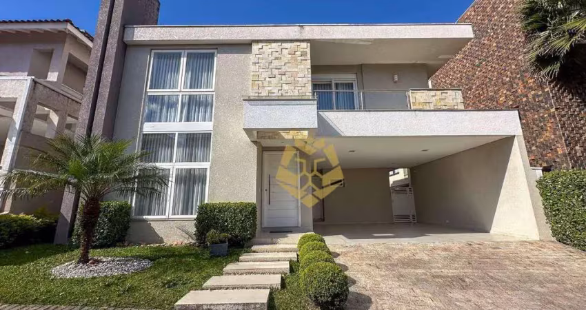 Casa no bacacheri em condominio fechado com 4 dormitórios à venda, 308 m² por r$ 2.990.000
