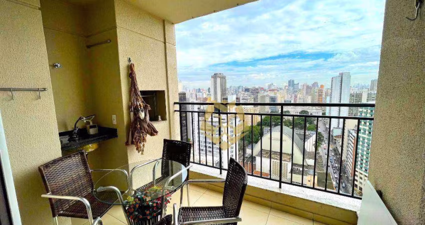 Apartamento com 2 dormitórios para alugar, 70 m² por R$ 5.675,00/mês - Centro - Curitiba/PR
