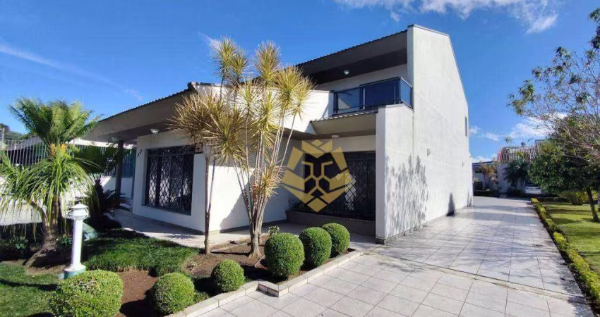 Maravilhosa casa com 4 dormitórios, 680 m² - venda por R$ 3.950.000 ou aluguel por R$ 12.000/mês - Hauer - Curitiba/PR