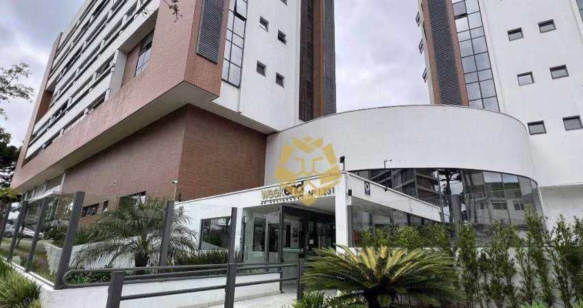 Lindo apartamento com 1 dormitório para alugar, 40 m² por R$ 3.000/mês - Juvevê - Curitiba/PR